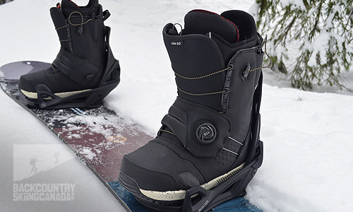 Burton step on bindings hot sale and boots for sale